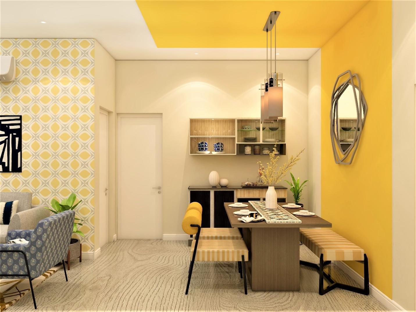 Dining Room Design With Small Beautiful Home